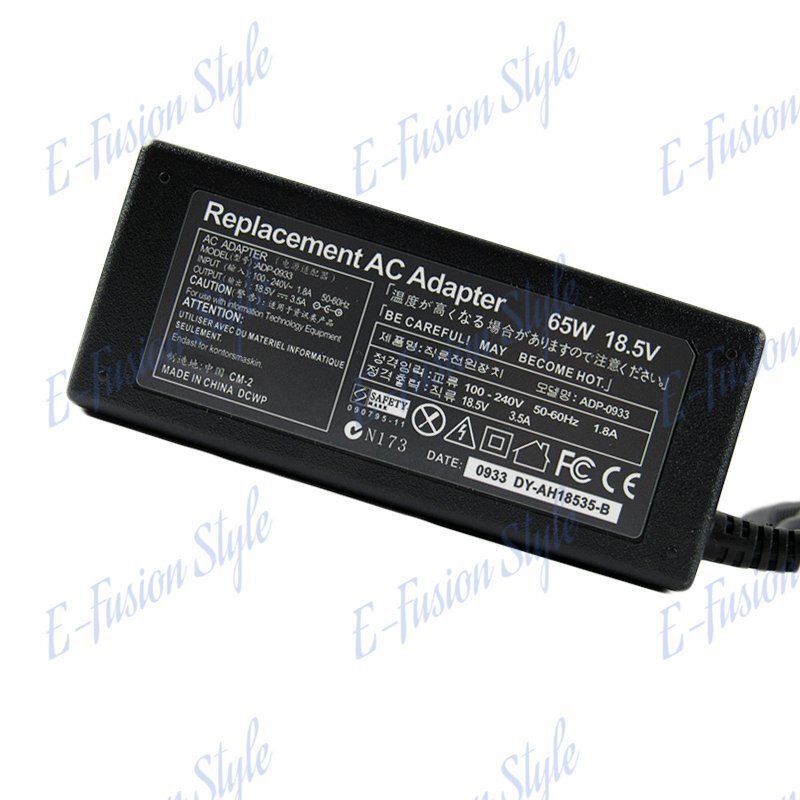 For 65W AC Adapter Charger HP Pavilion G4 G5 G6 G7 Series Laptop Power Supply FS