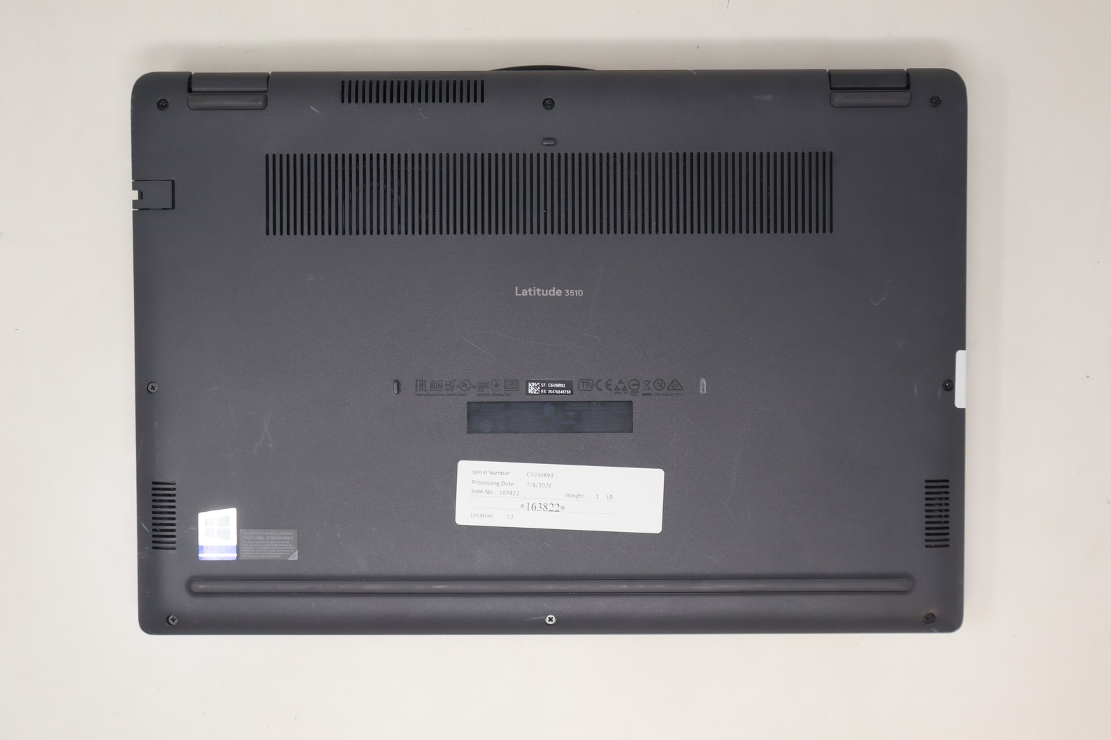Dell Latitude 3510 Laptop 10th Gen Intel Core i5 8GB RAM 512GB NVMe Win 11 Pro