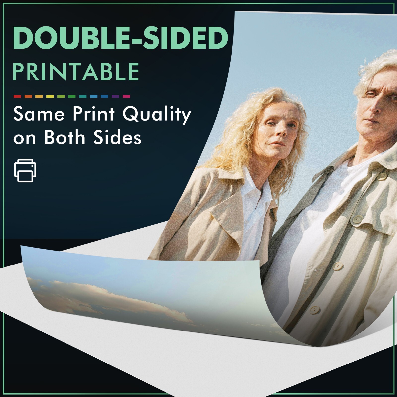 Lot A-SUB Premium 74lb Double-Sided Satin Photo Paper 8.5×11, 11×17 280g Inkjet