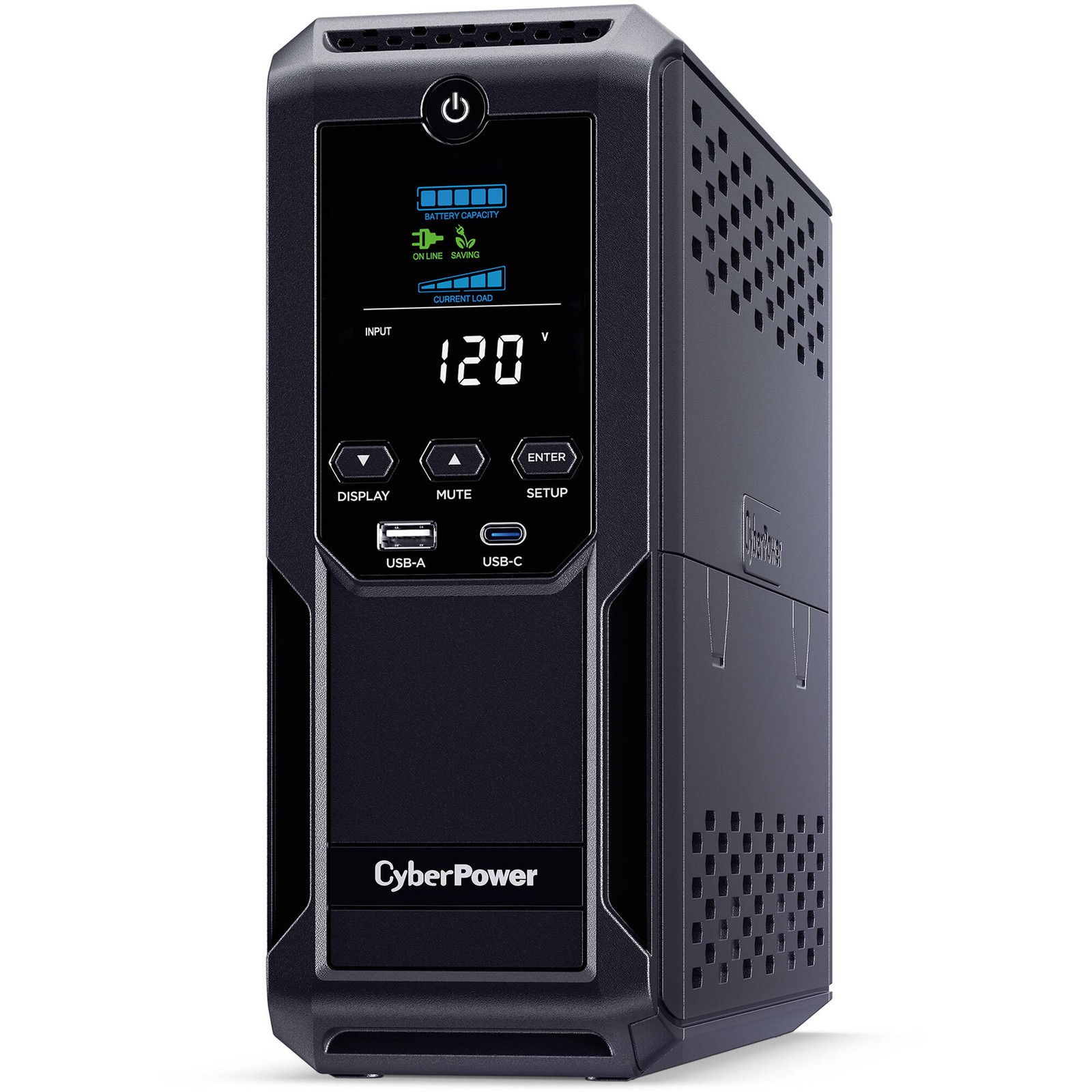 CyberPower CP1500AVRLCD3-R 1500VA/900W Mini Tower UPS – Certified Refurbished
