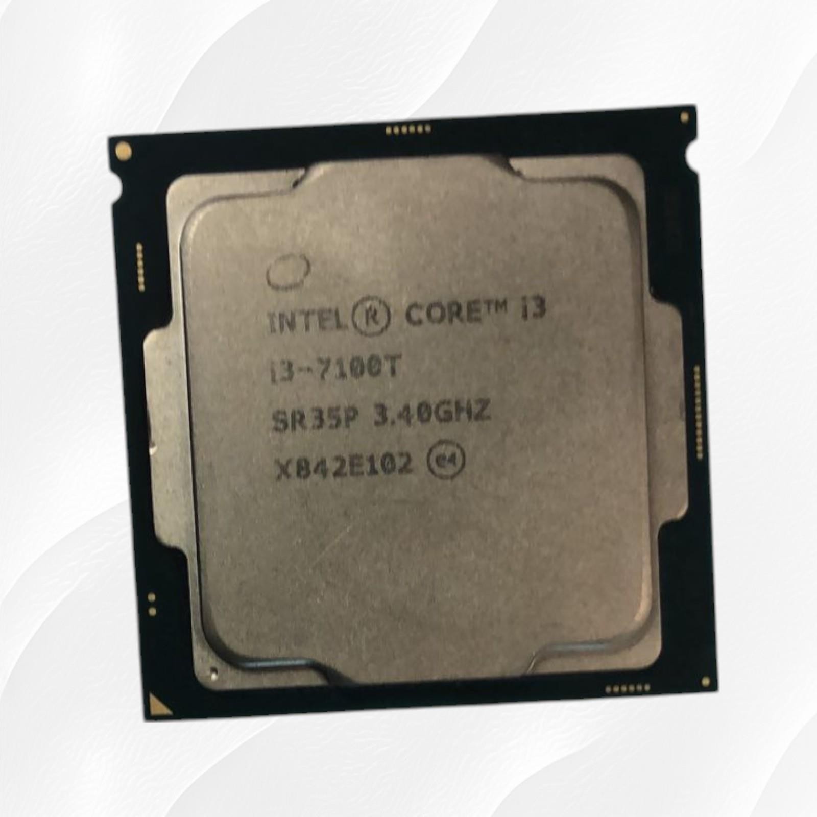 Lot of 2 Intel Core i3-7100T 3.4 GHz Socket LGA 1151 CPU Processor SR35P