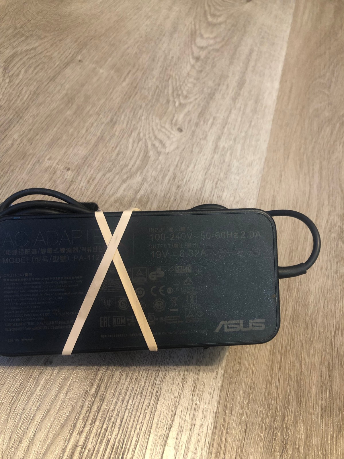 Original Asus 120W AC Adapter Laptop Charge PA-1121-28 A15-120P1A 5.5×2.5mm p61