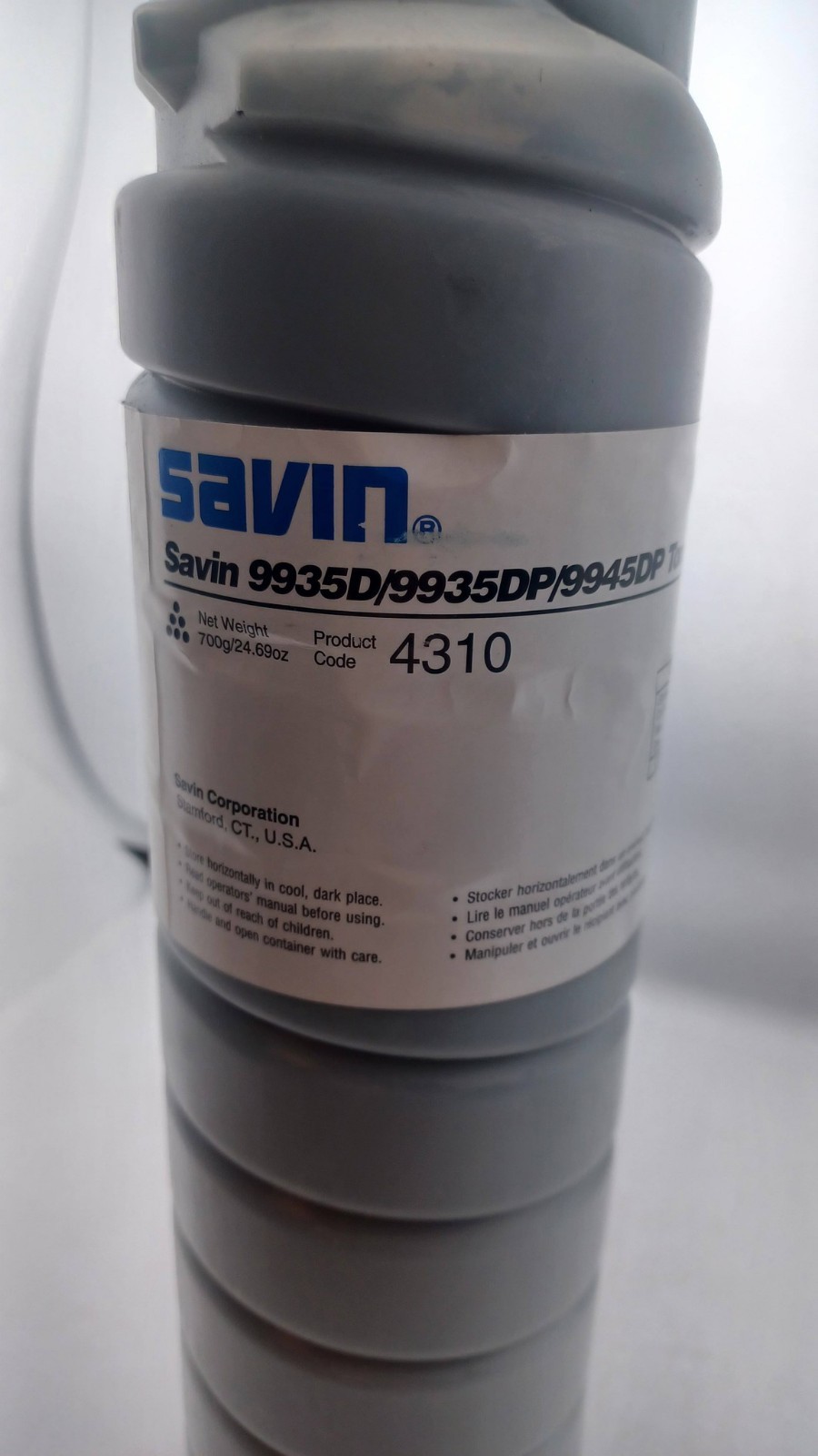 1 New Savin 9935D/9935DP/9945DP Black Toner Product Code 4310