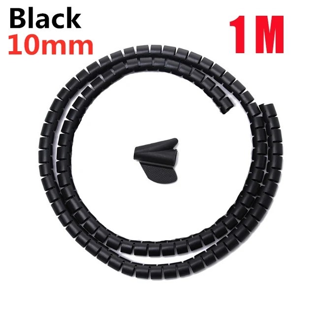 Cable Organizer Spiral Wrap Wire Protector 10/16mm Flexible Tube