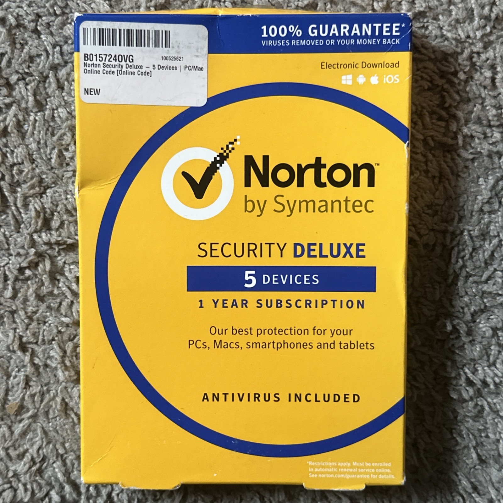 Norton Security Deluxe – 5 Device for 21353845