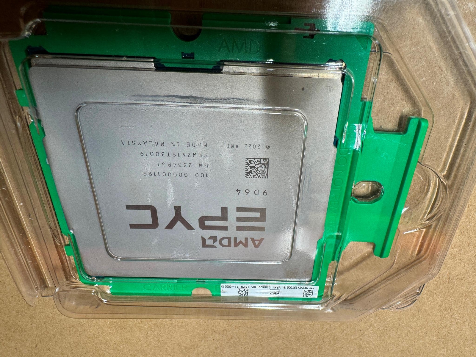 AMD EPYC 9D64 Processor 88 Core 100-000001199 9004 Series