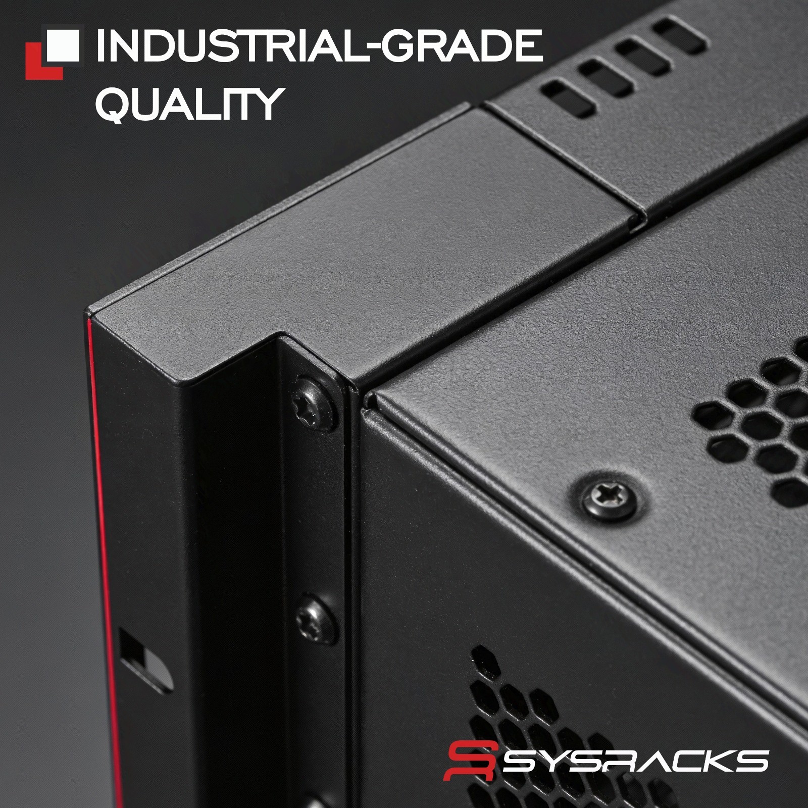 Sysracks 32U 24” Deep IT Network Data Server Rack Cabinet