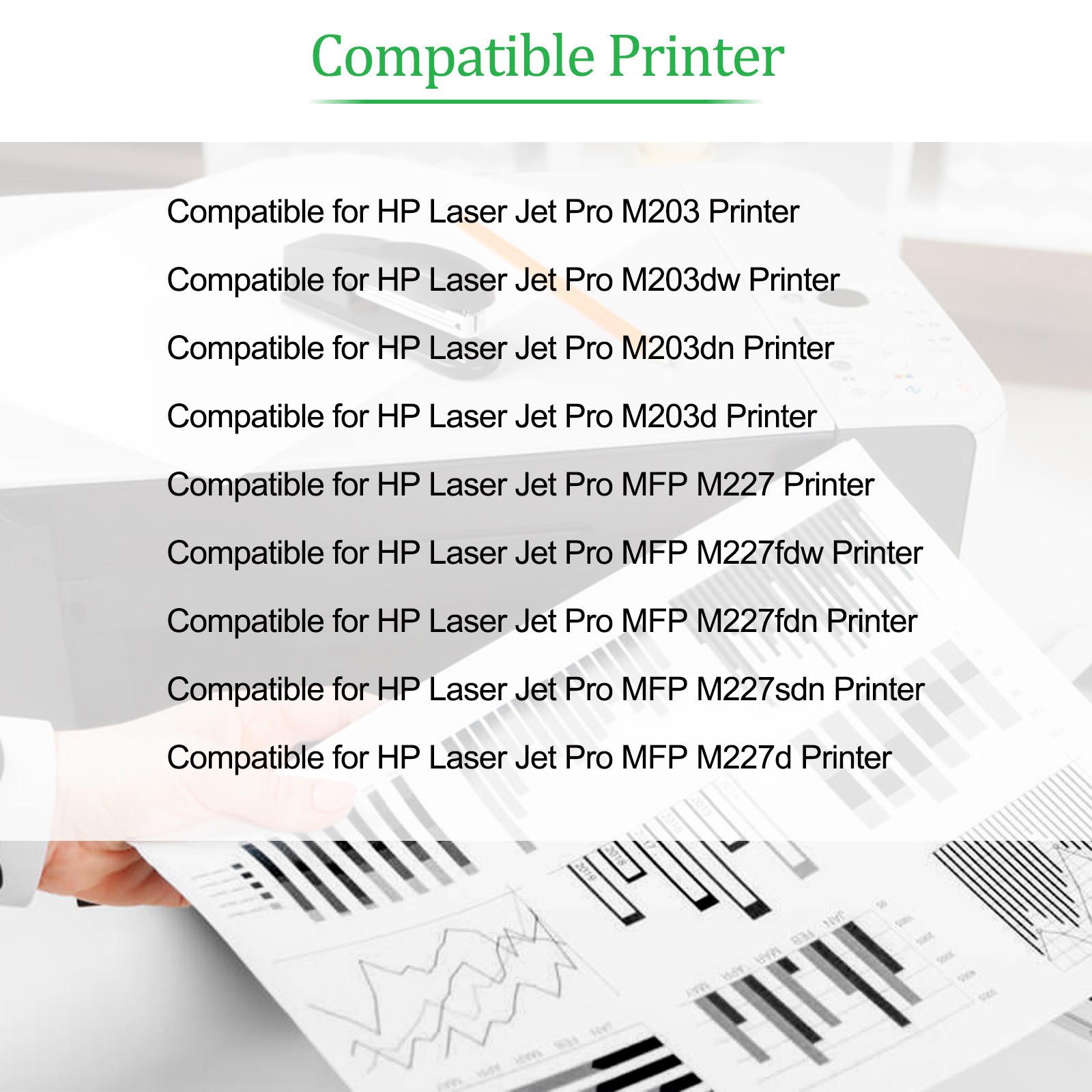 CF230A CF230X Toner For HP 30A 30X LaserJet Pro MFP M227fdw M227fdn M203dw LOT