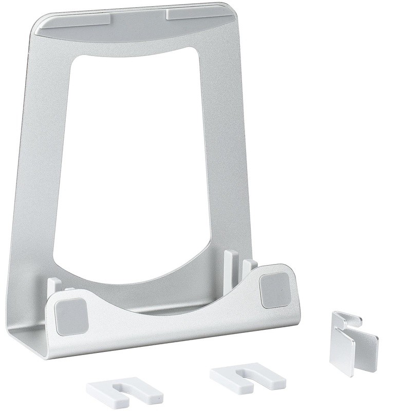 Adjustable Dual Tier Desk Riser Notebook Laptop Aluminum Tabletop Stand New