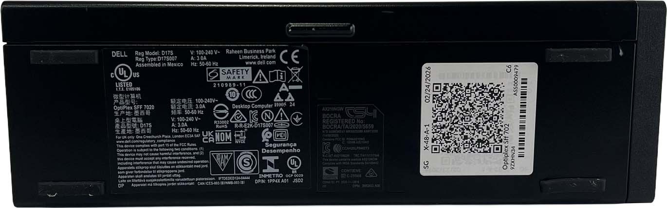 Dell Optiplex 7020 SFF Desktop i5 14th Gen 512GB SSD 16GB RAM Win 11 Pro (RAM)