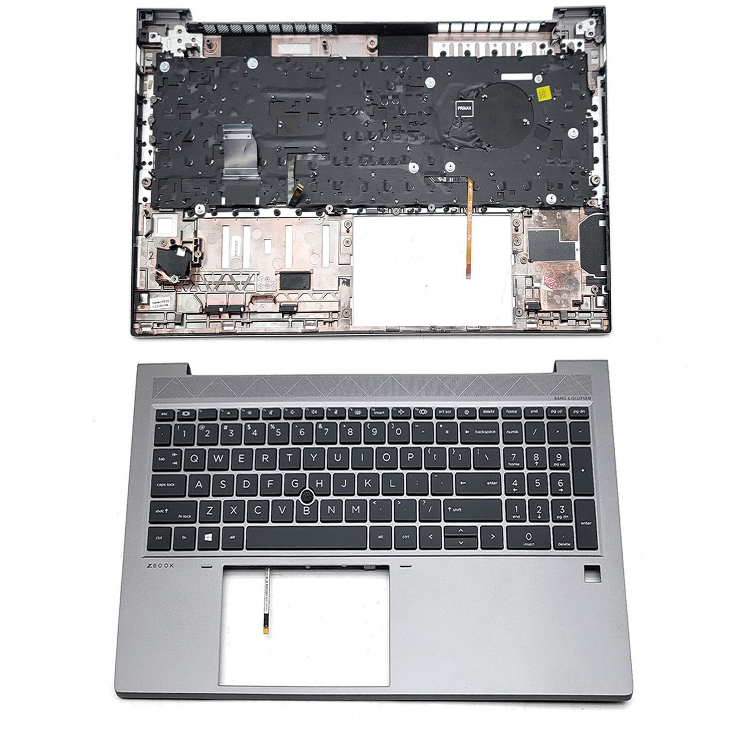 New For HP ZBook Firefly 15 G8 Palmrest US Backlit Keyboard Cover M35847-001 USA
