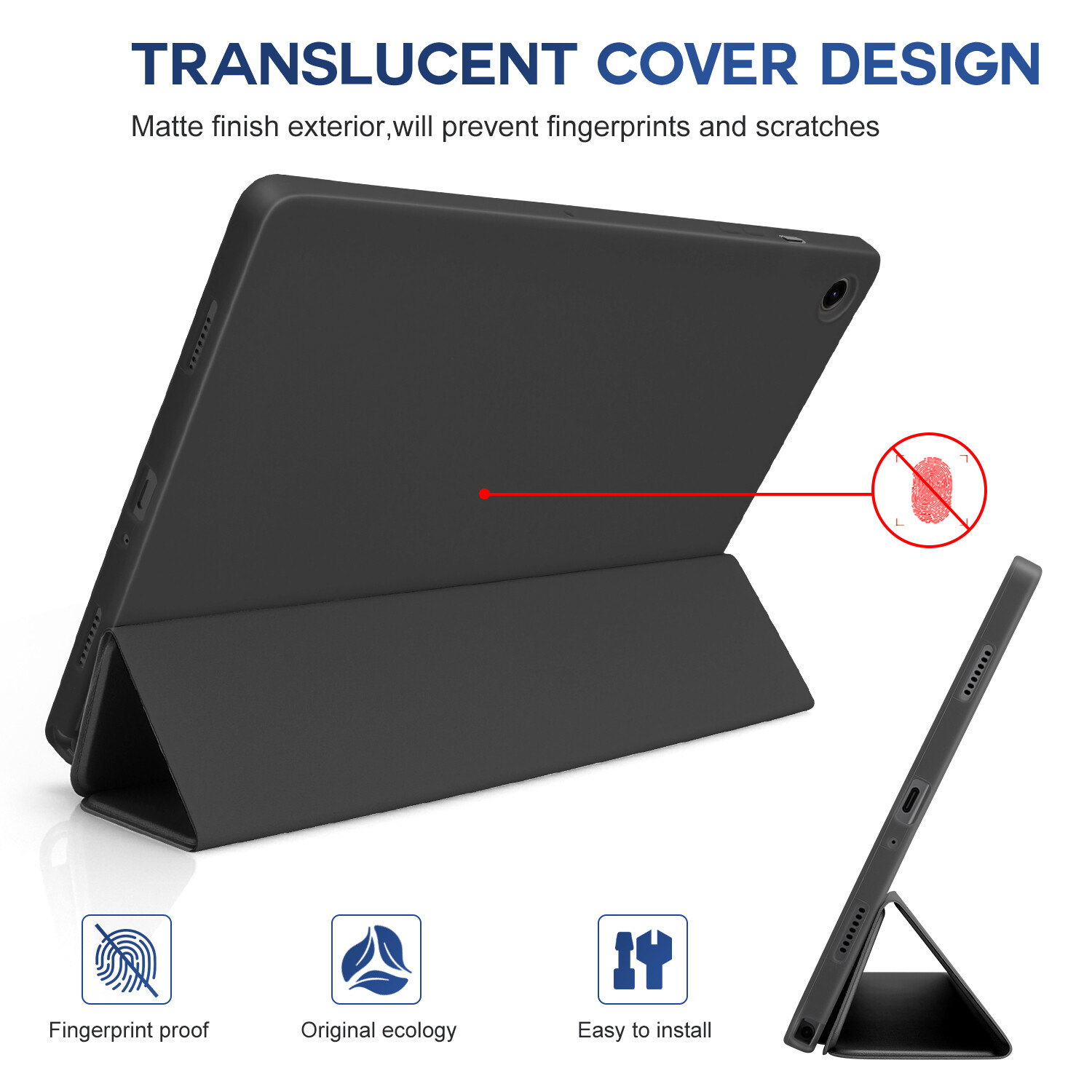 Case For Samsung Galaxy Tab A11+ 2025 11″ Cover/ Tempered Glass Screen Protector