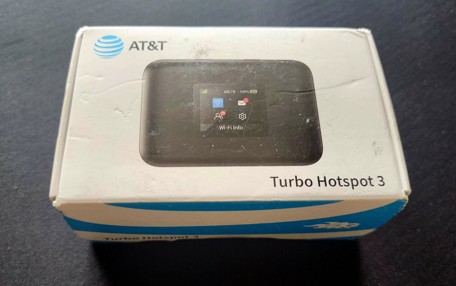 AT&T Turbo Hotspot 3 4G LTE Mobile Wi-Fi Hotspot NEW Sealed USB-C
