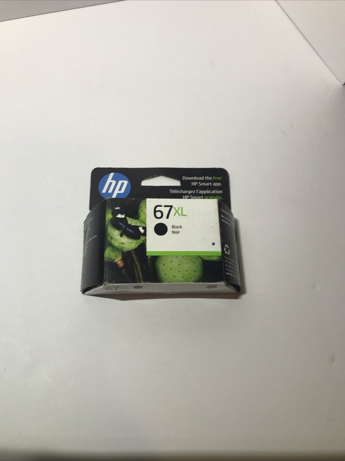 HP 67XL High Yield Black Original Ink Cartridge, ~240 pages, 3YM57AN#140