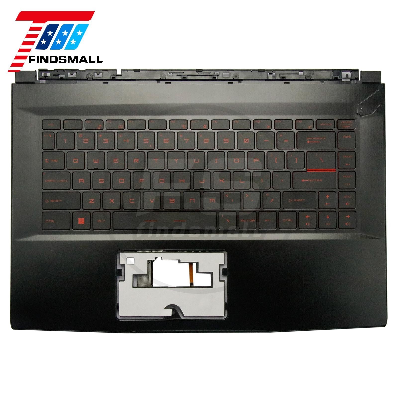 New MSI GF63 8RC 8RD MS-16R1 MS-16R3 11UC 11UD Palmrest w/ Backlit Keyboard US