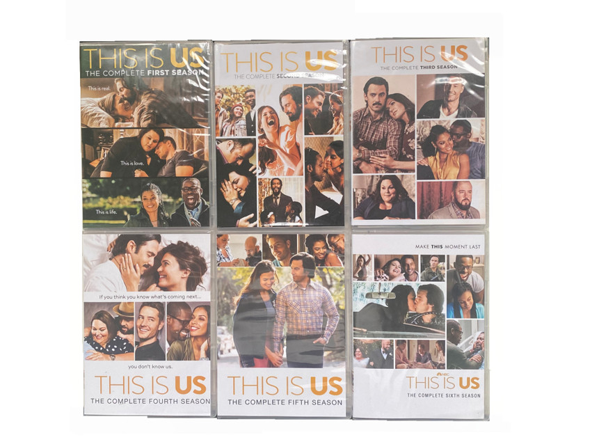This Is is Us: The Complete season 1-6 (DVD, 2025, 27-Disc box Set ）
