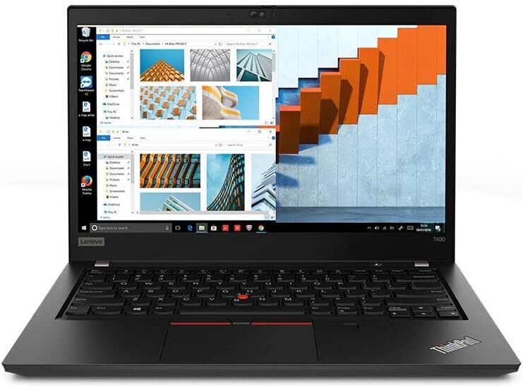 Lenovo ThinkPad T490 14″ FHD Quad-Core i5-8365U 16GB 512GB SSD Cam Win 11 Pro