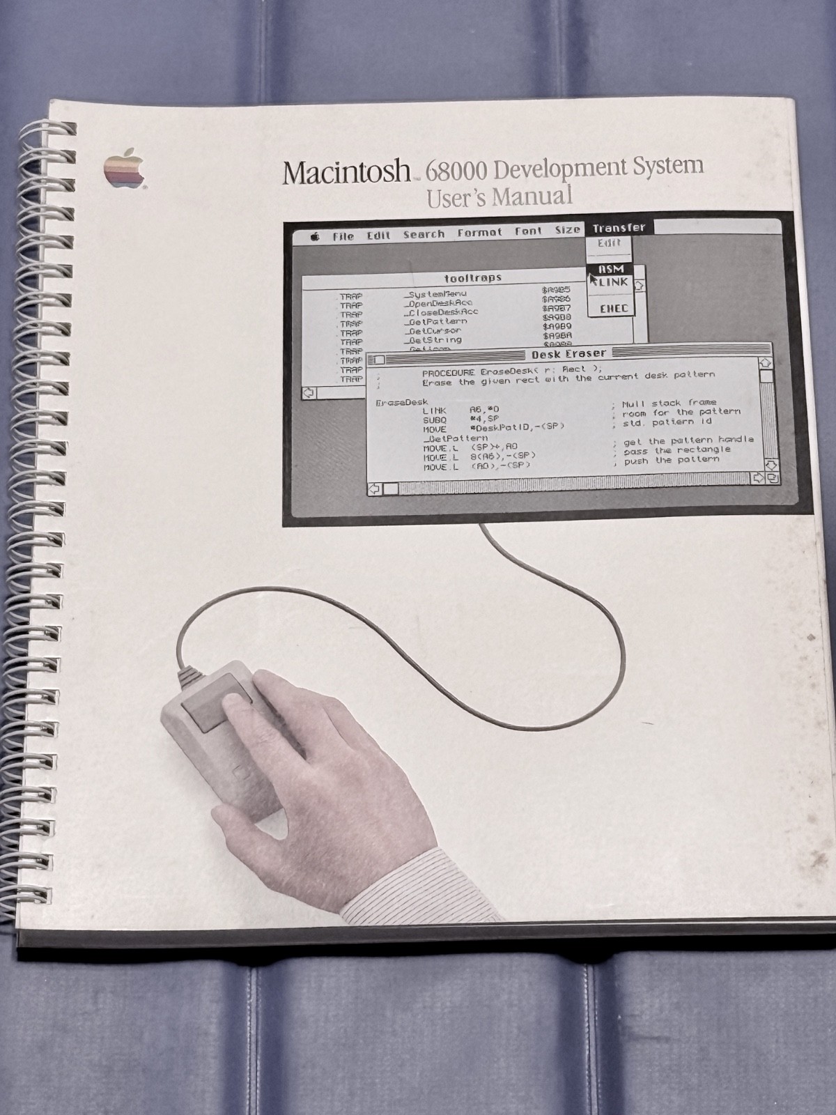 Vintage 1984 Apple Macintosh 68000 Development System User’s Manual