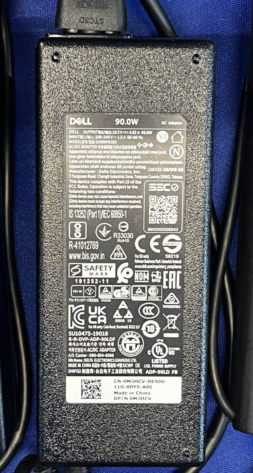 Dell 45W 65W 90W 130W AC Adapter Charger 4.5mm Small Barrel Tip- Laptop Lot: 22