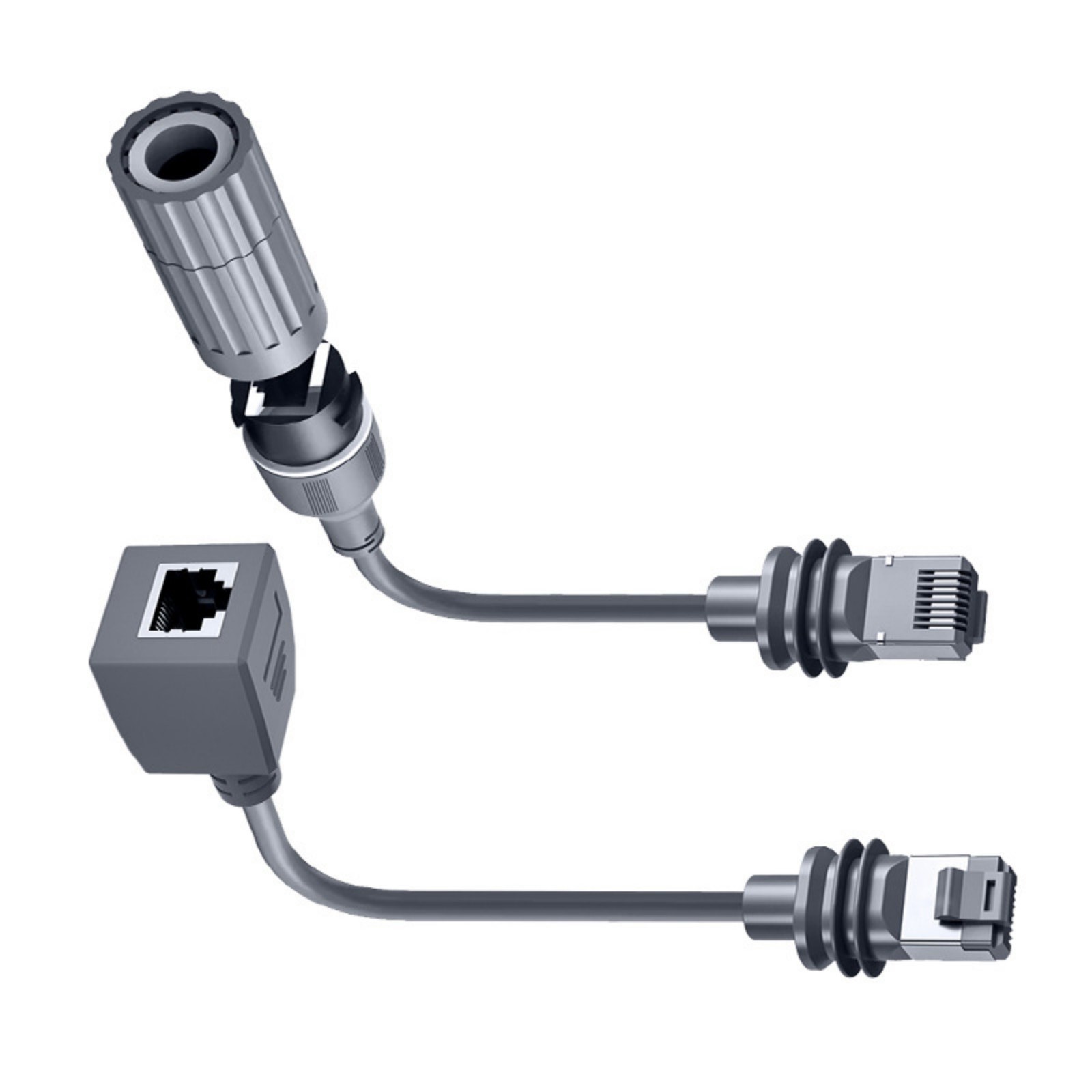 For Starlink Satellite Gen3 V3 Ethernet Cable Adapter SPX to RJ45 Dish Router