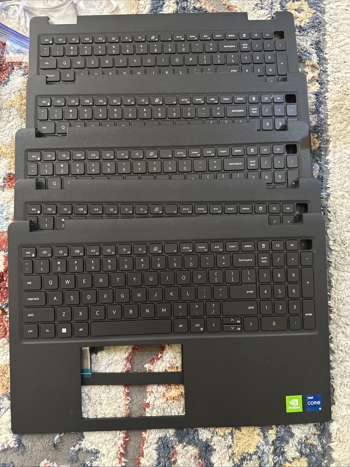 Dell Latitude 3520 E3520 Palmrest EngDJP76 0DJP76 B94 Backlit Version Keyboard