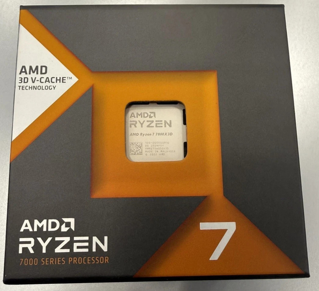AMD Ryzen 7 7800X3D Desktop Processor