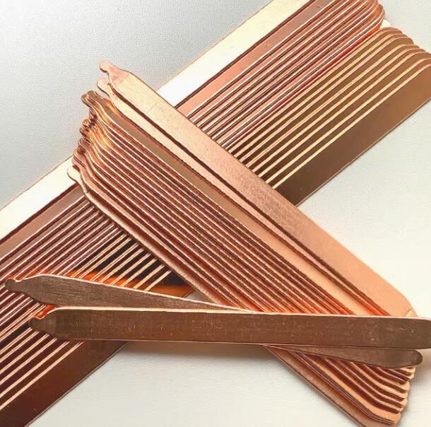 2PCS Copper Flat Heat Pipe for Cooling Laptop Heatsink DIY 9mm x 1mm * L60-200mm
