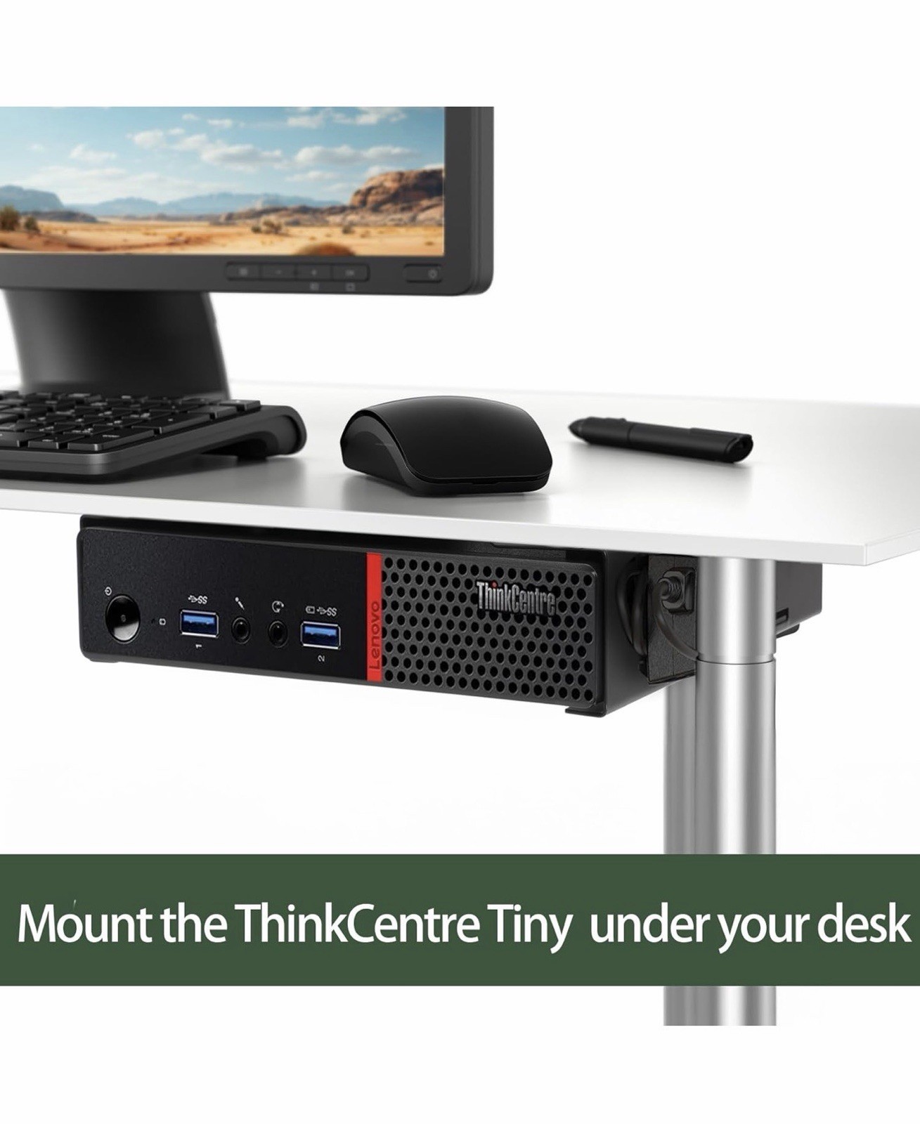 Lenovo M715q AMD Pro Quad Core 512GB SSD 8GB DDR4 Win10 Pro Tiny Desktop✅✅SET