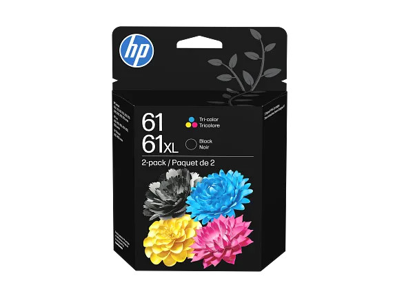 Authentic HP 61XL Black / HP 61 Tri-Color Ink Cartridge– Combo Options Available