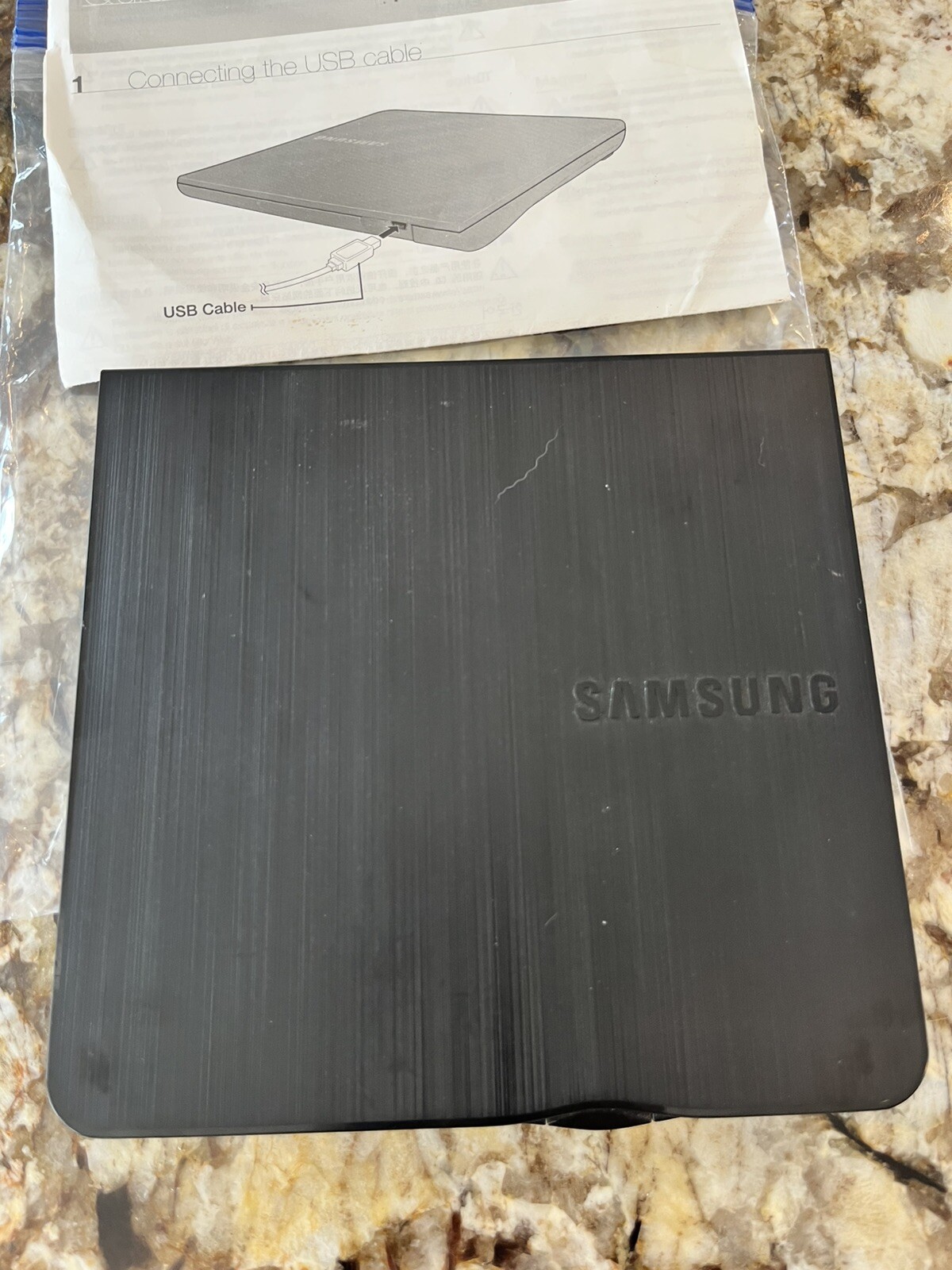 Used Genuine Samsung SE-208 Slim External Portable DVD Writer