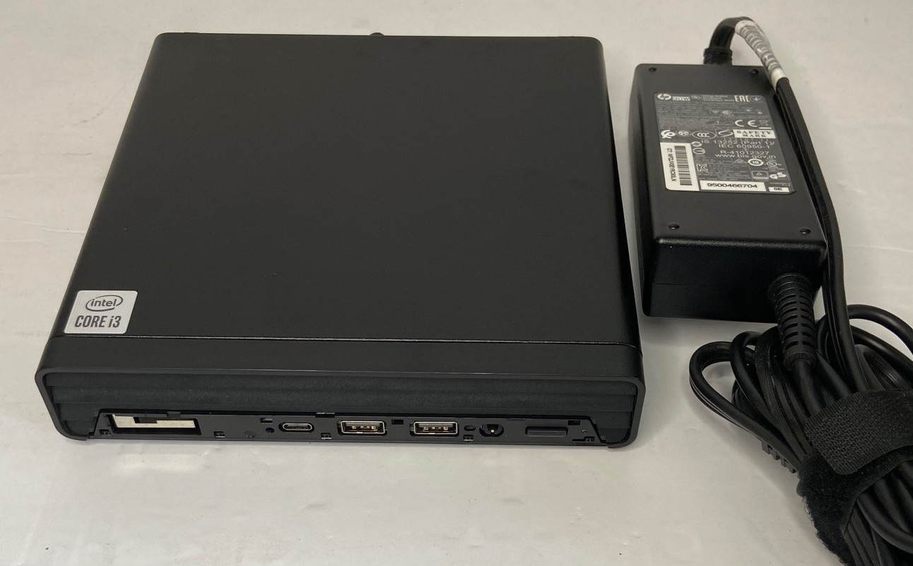 HP ProDesk 600 G6 DM, i3-10300T 3.0GHz, 8GB, 256GB NVMe, Win 11 Home – READ!!!!