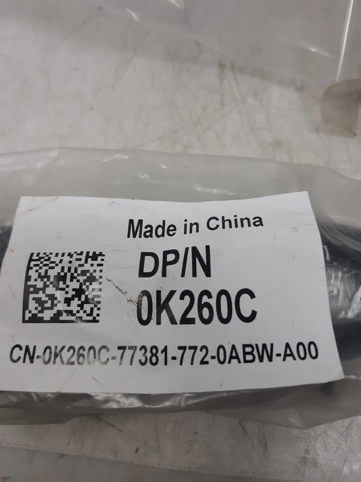 Lot of 3 Dell 0K260C IEC C5 Power Cords Laptop Power Cable – Brand New