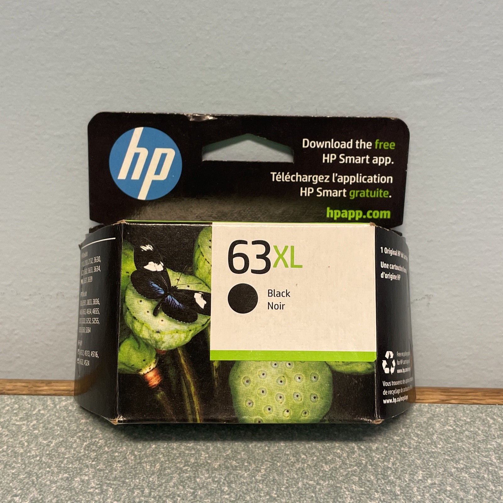HP 63 XL Black Ink Cartridge High Yield Genuine OEM Original Sealed June 2024