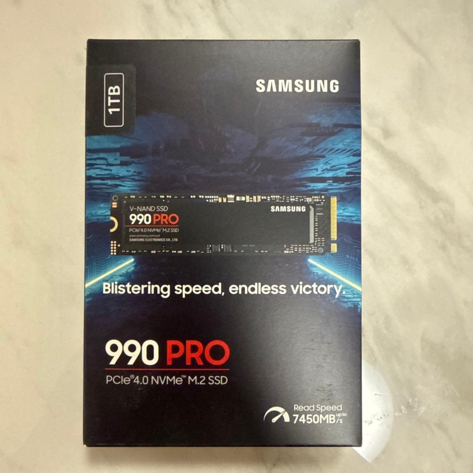 Samsung 990 PRO 1TB NVMe SSD PCIe Gen 4 M.2 2280 MZ-V9P1T0B/AM New