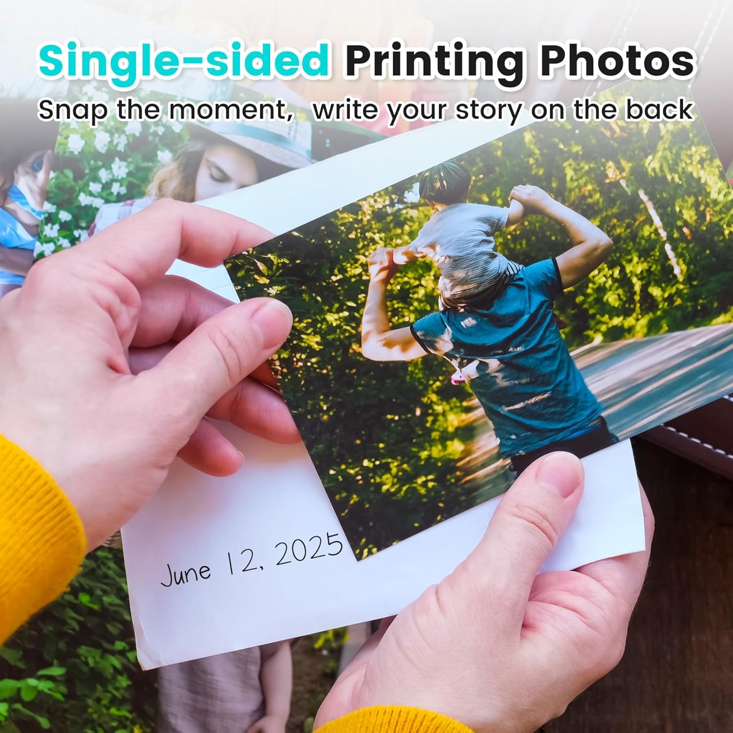 For Liene Amber M100/M200/M110/M210 4×6 Photo Printer 80 Sheets Photo Paper