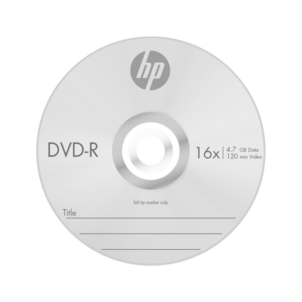 30 HP Blank DVD 4.7GB / 120 min 16X