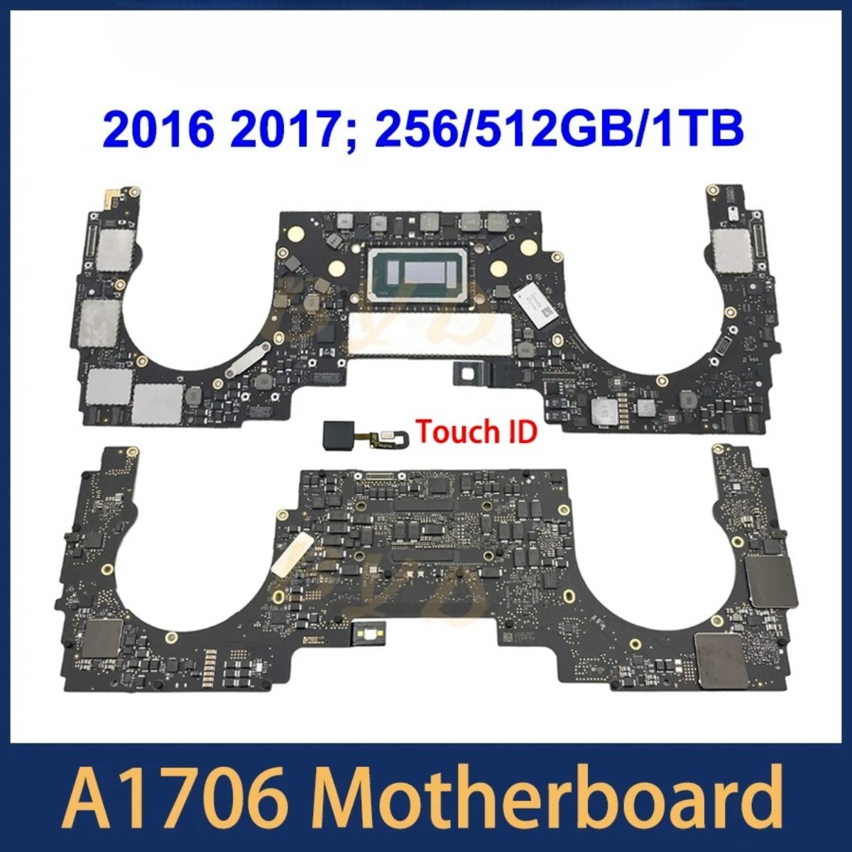 A1706 Logic board For MacBook Pro 13″ Motherboard i5 i7 256G 512G 2016 2017 Year