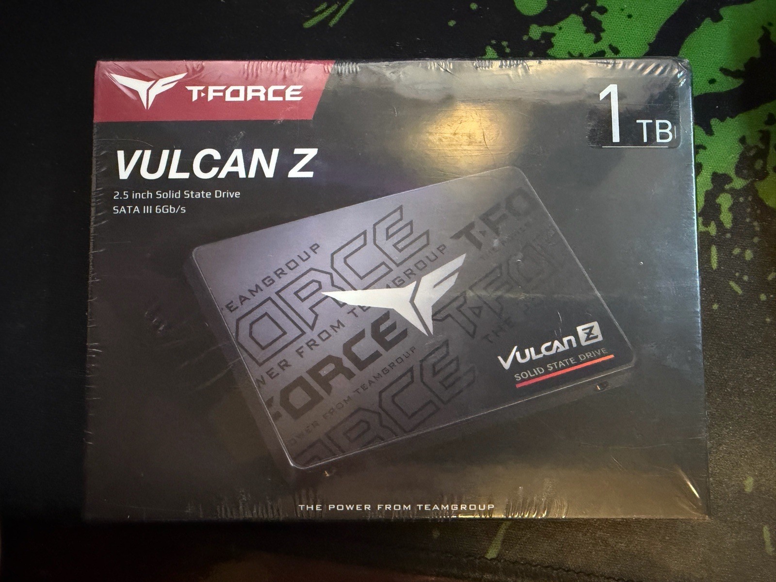 TEAMGROUP T-FORCE VULCAN Z 1TB 2.5″ SATA III Internal SSD – Black…