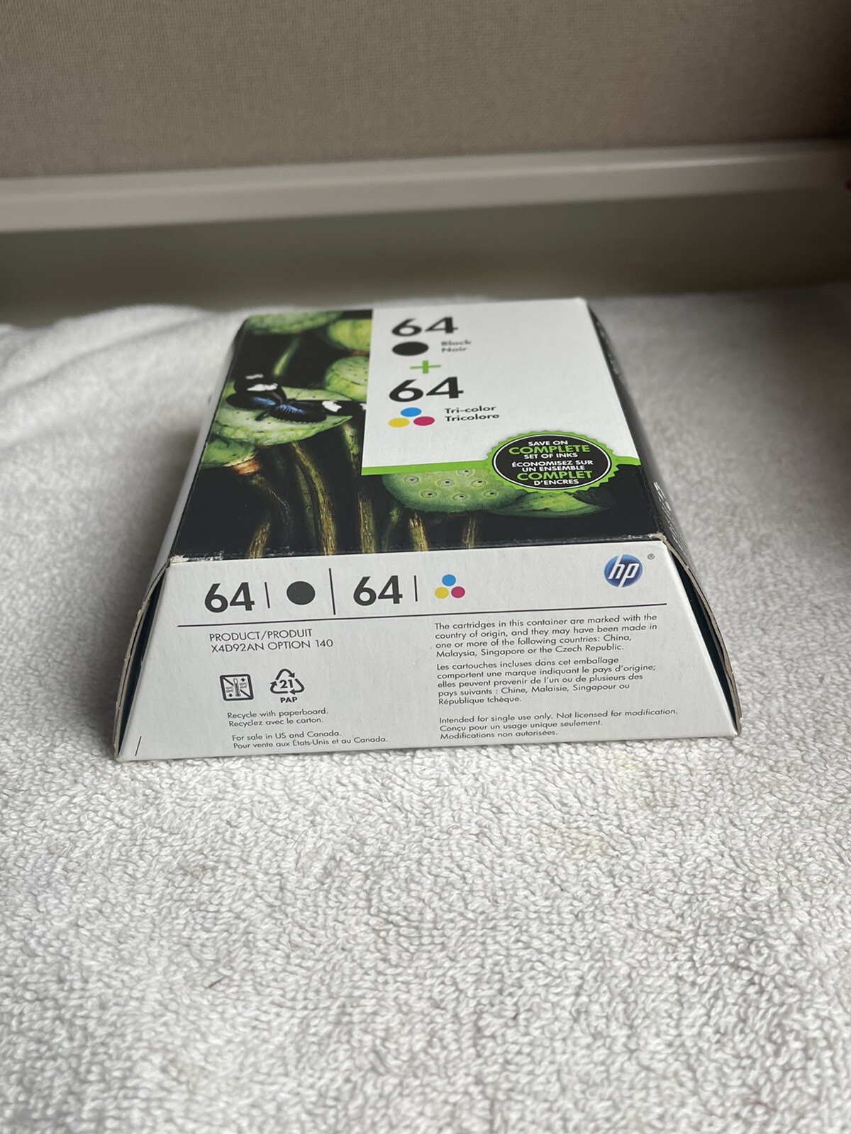 HP 62 (N9H64FN) Ink Cartridge – 2 Pack