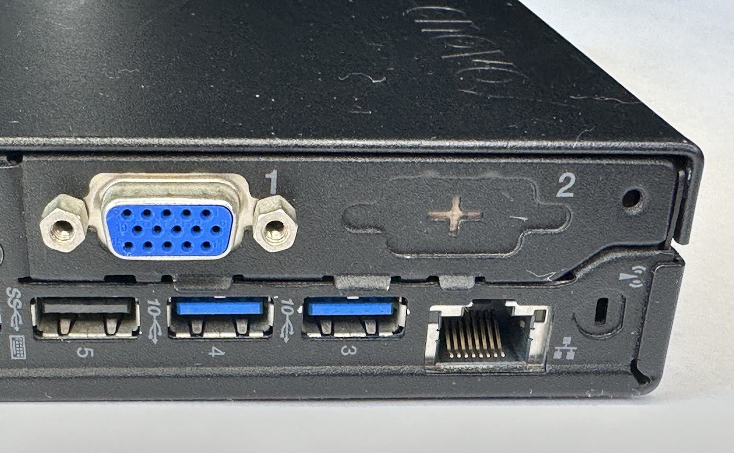 Lenovo M720q Tiny Barebone w/ WiFi 65W Adapter No CPU RAM SSD