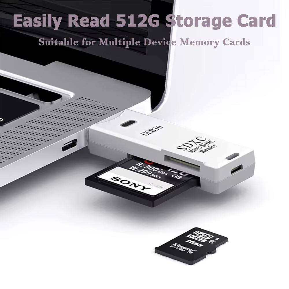 USB 2.0/3.0 Micro SD SDHC TF Card Reader Memory Adapter for PC Laptop Camera