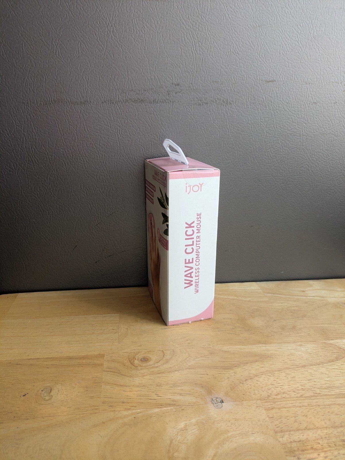 iJoy Wireless Optical Mouse Pink Glitter Scroll Wheel 800/1200/1600 DPI