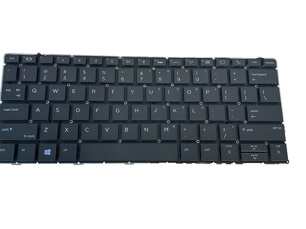 US Layout Keyboard Backlit Black For HP Elite Dragonfly Laptop 13.3″
