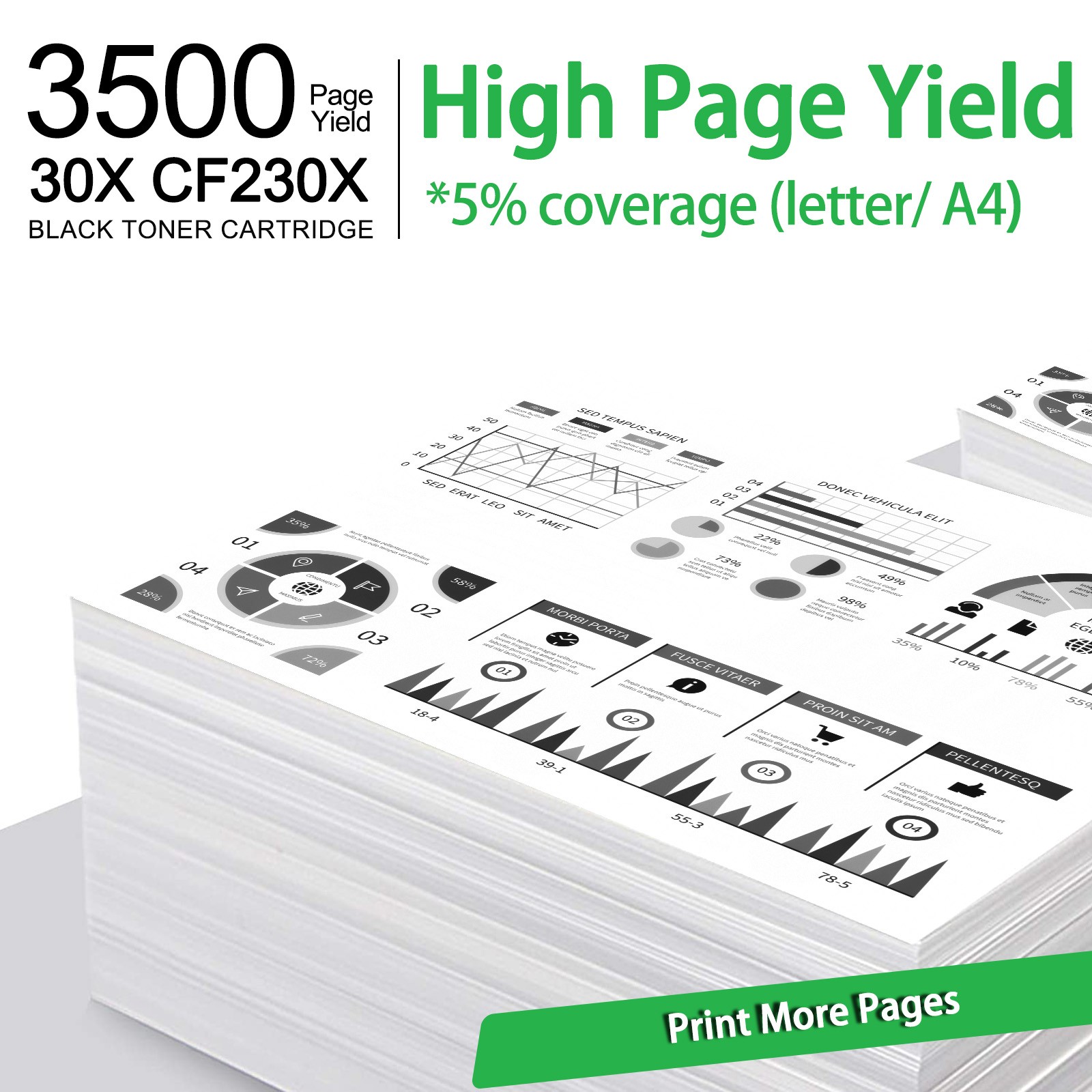CF230A CF230X Toner Cartridge For HP 30A 30X LaserJet Pro M203dw M203dn M227fdn