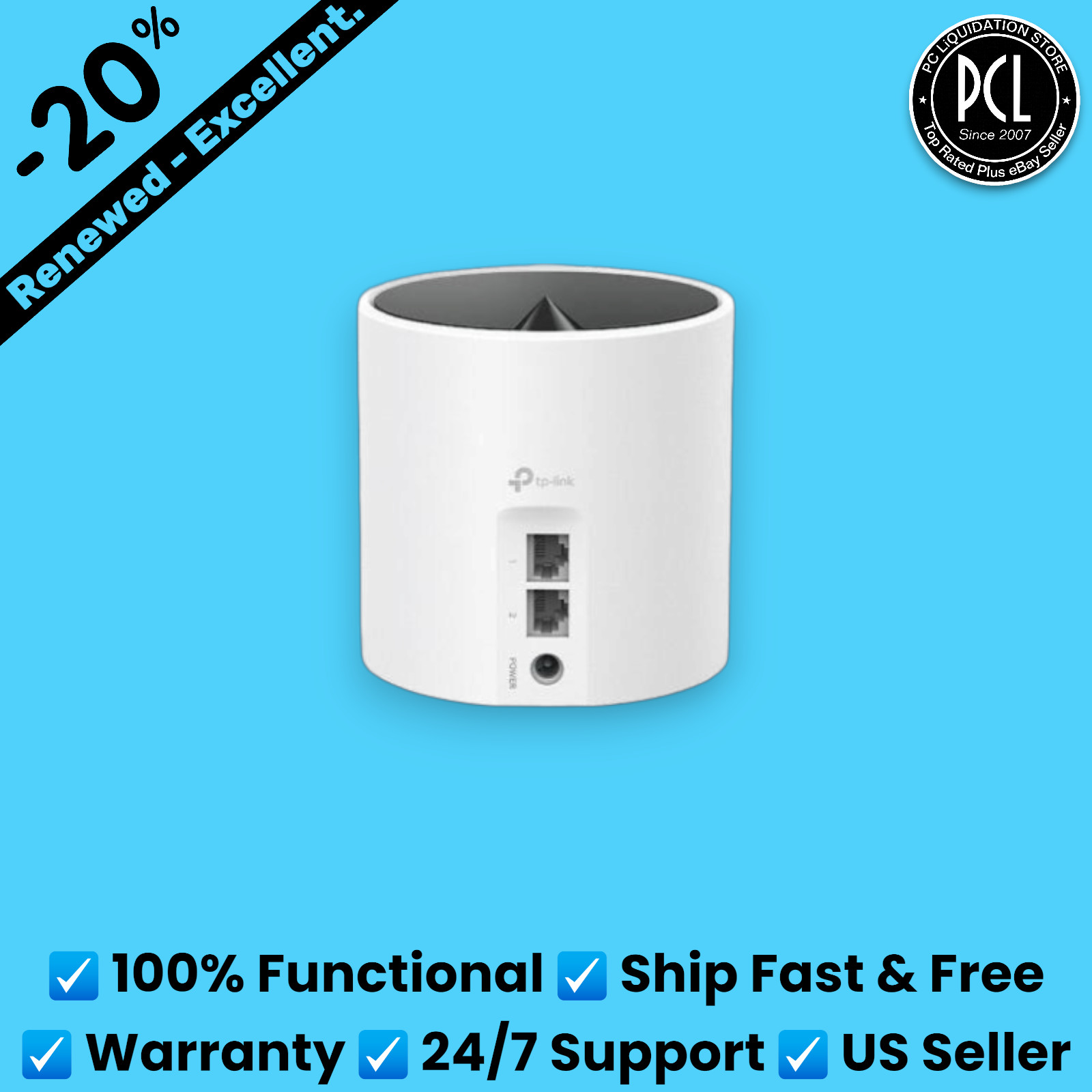 ✅ TP-Link Deco X25 AX1800 Dual-Band Mesh Wi-Fi 6 System – 1 Pack ✅