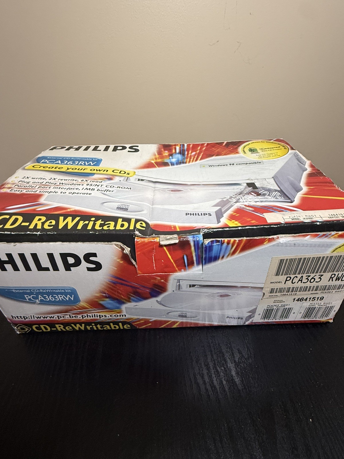 Philips PCA 363 RW CD ReWritable