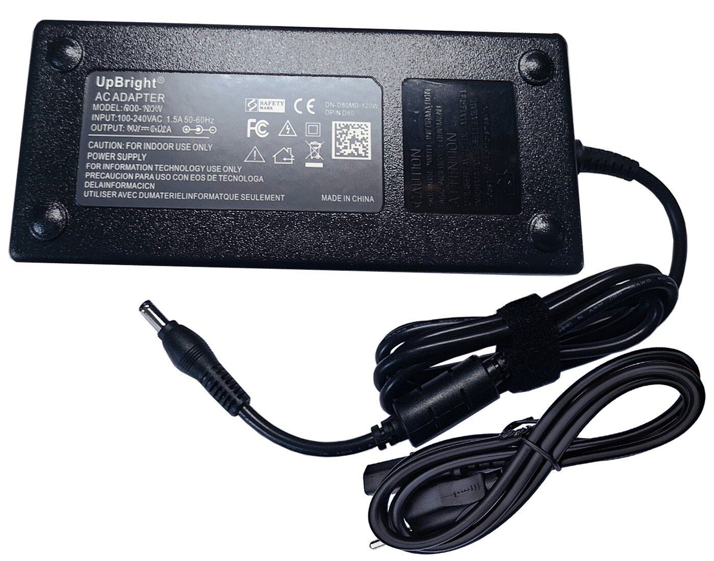 24V AC Adapter For Elegoo Jupiter SE 6K 12.8-Inch MSLA Desktop Resin 3D Printer