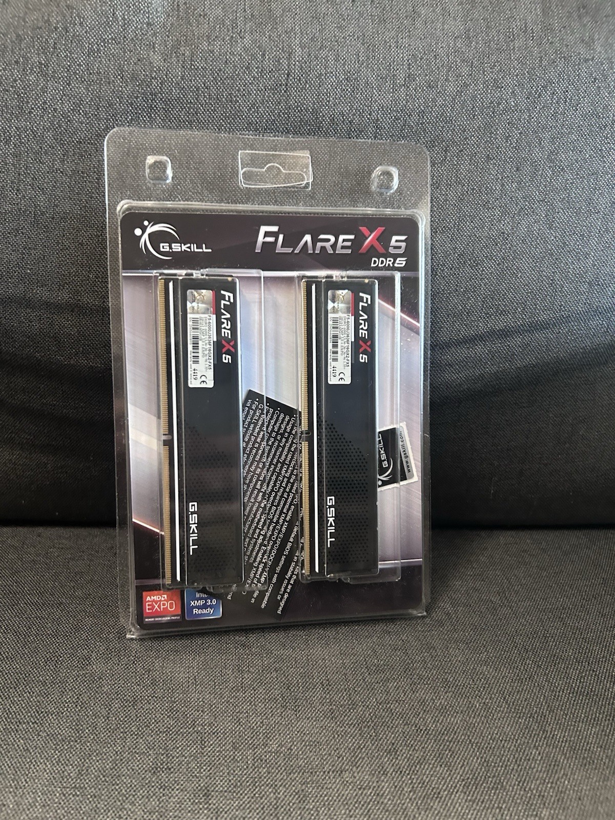 G.SKILL Flare X5 DDR5-6000 32GB (2x16GB) DIMM RAM Kit XMP 3.0 EXPO