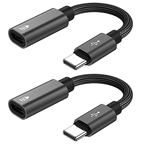 Micro USB to USB C Adapter,(2-Pack) Micro USB Female to USB Type C Male