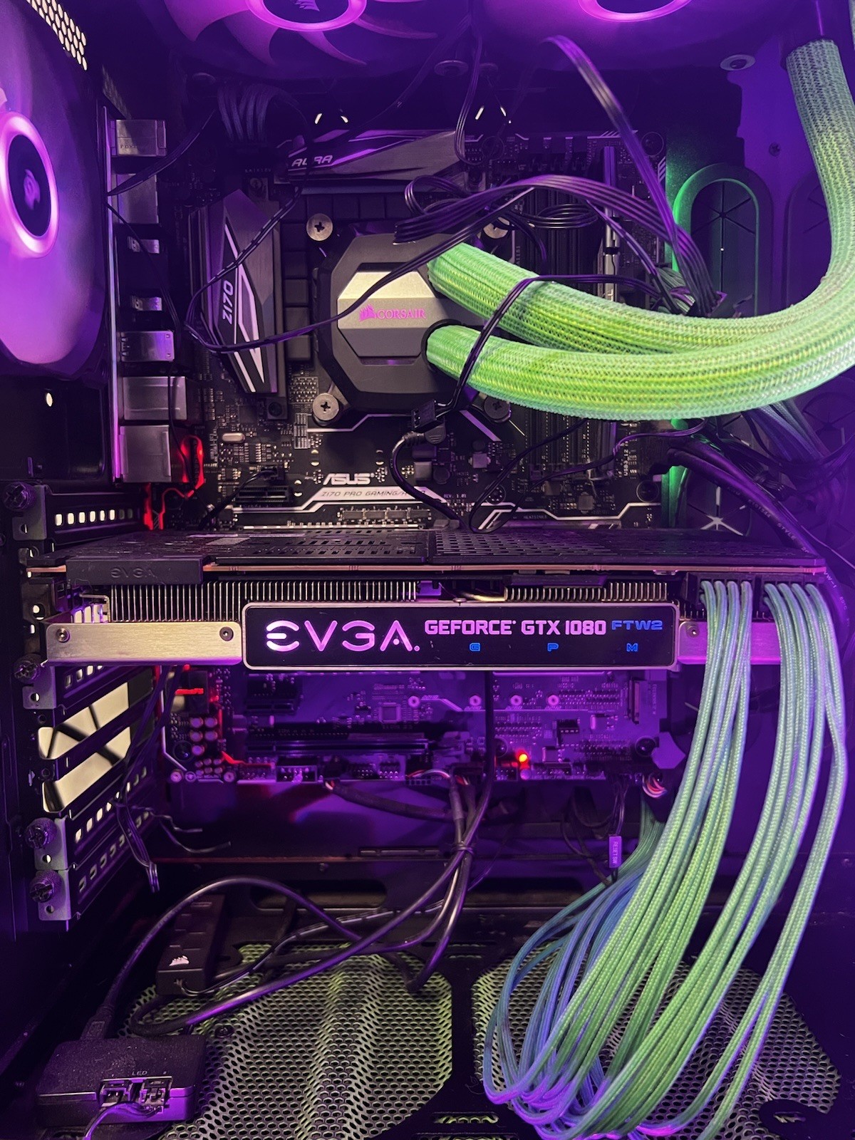 EVGA GTX 1080 8GB & XFX Radeon RX 580 8GB *Broken, For Parts*
